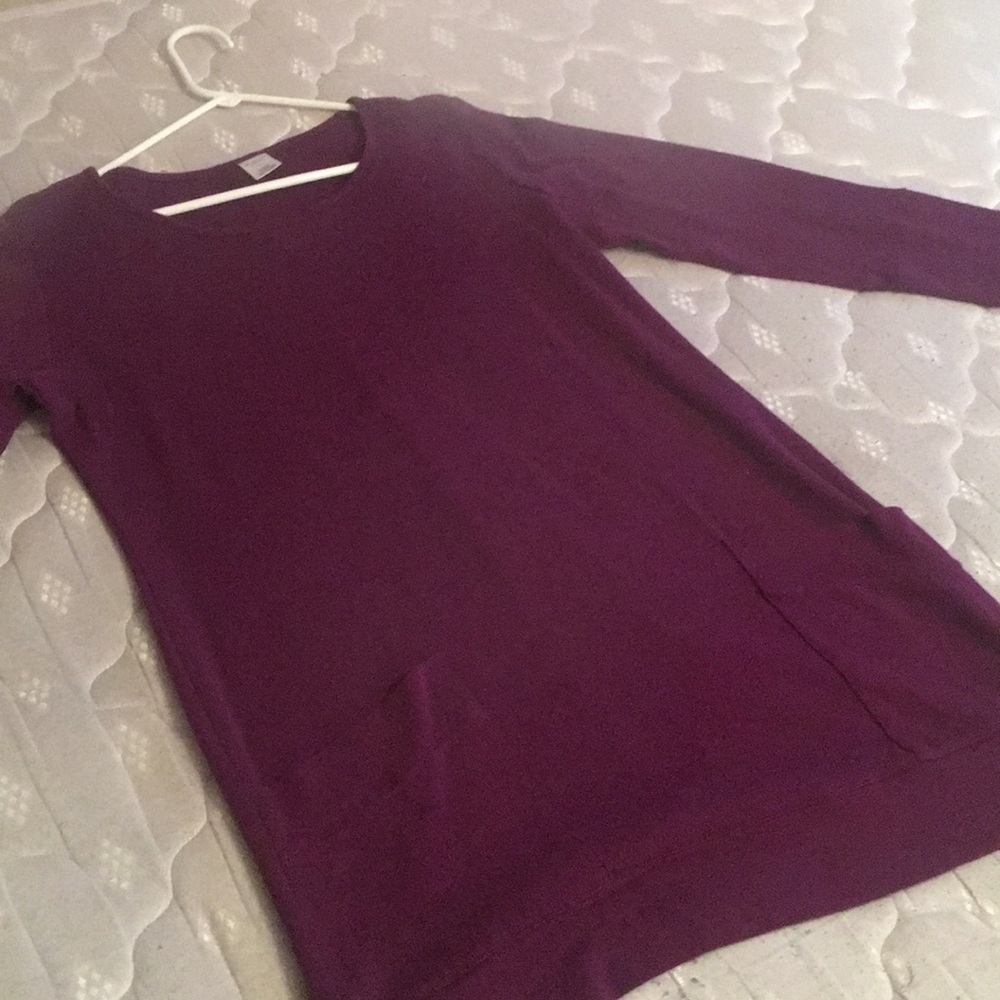 Liz Claiborne Purple sweater dress